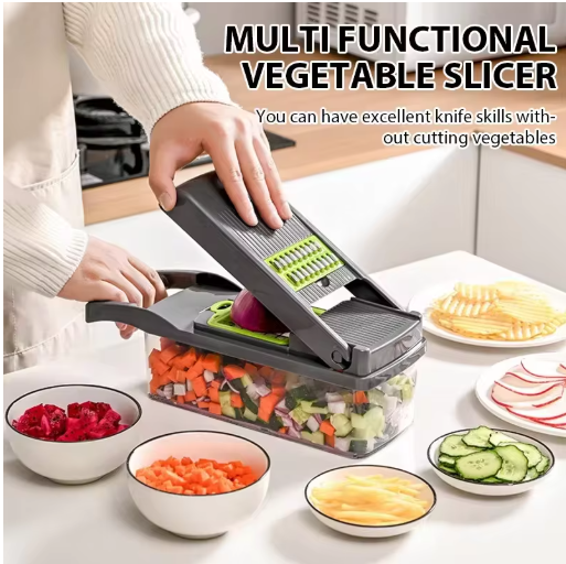 16 IN 1 Slicer Vegetable Food Chopper Vegetable Cutter